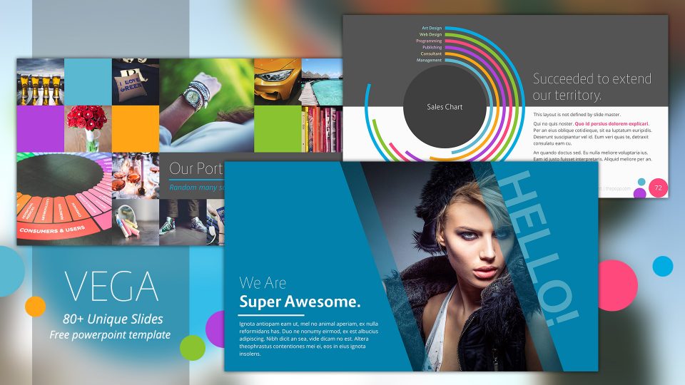 Vega Free PowerPoint Template The Power Of 