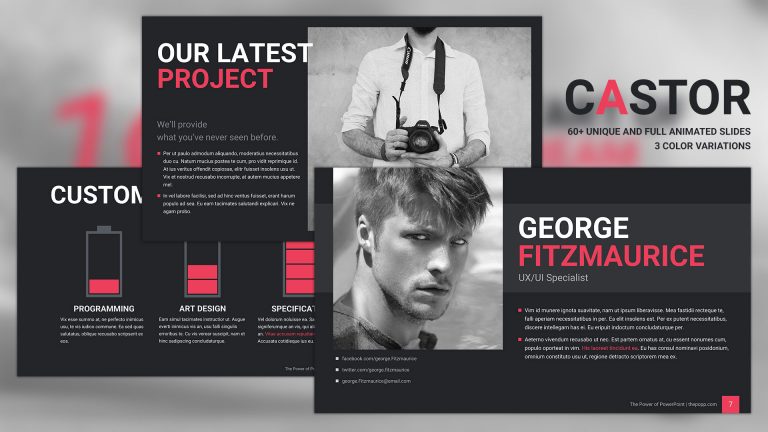 Templates The Power of PowerPoint Templates The Power of PowerPoint