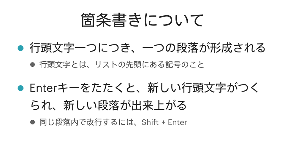 パワーポイントの箇条書きを使いこなして あっという間に見やすいスライドに仕上げる方法 The Power Of Powerpoint